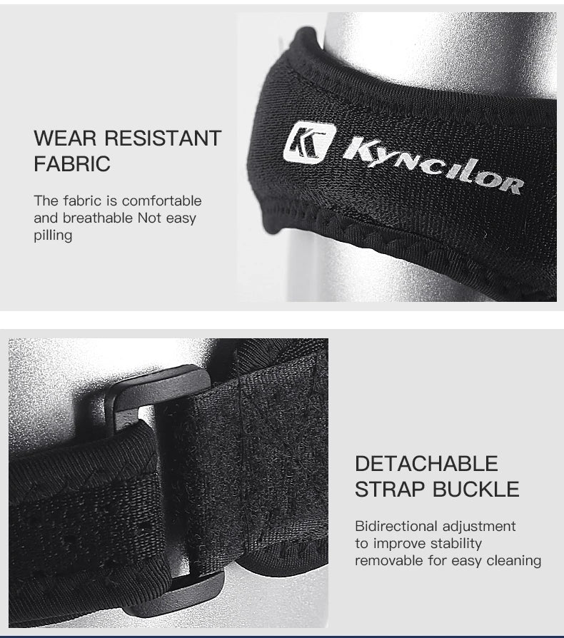 1 Bandeau Rotulien Réglable pour Tendon Rotulien Genouillère