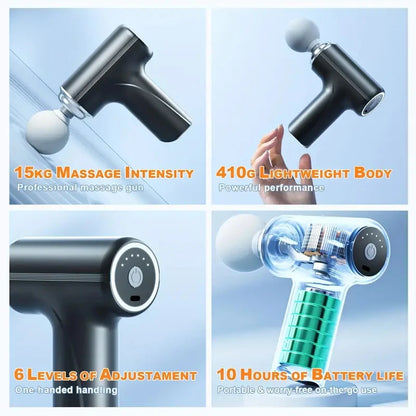 Pistolet de massage fascia portable électrique