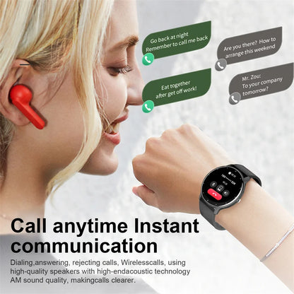 LIGE Smartwatch für Damen und Herren, wasserdicht, Android, IOS