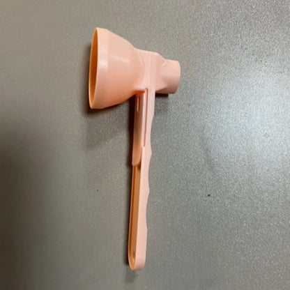 Plastic Scoop Funnel 2 in 1 Sliding Design For Any Powder