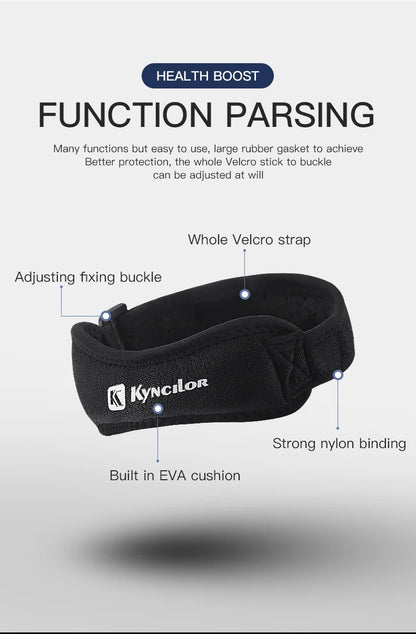 1 Bandeau Rotulien Réglable pour Tendon Rotulien Genouillère