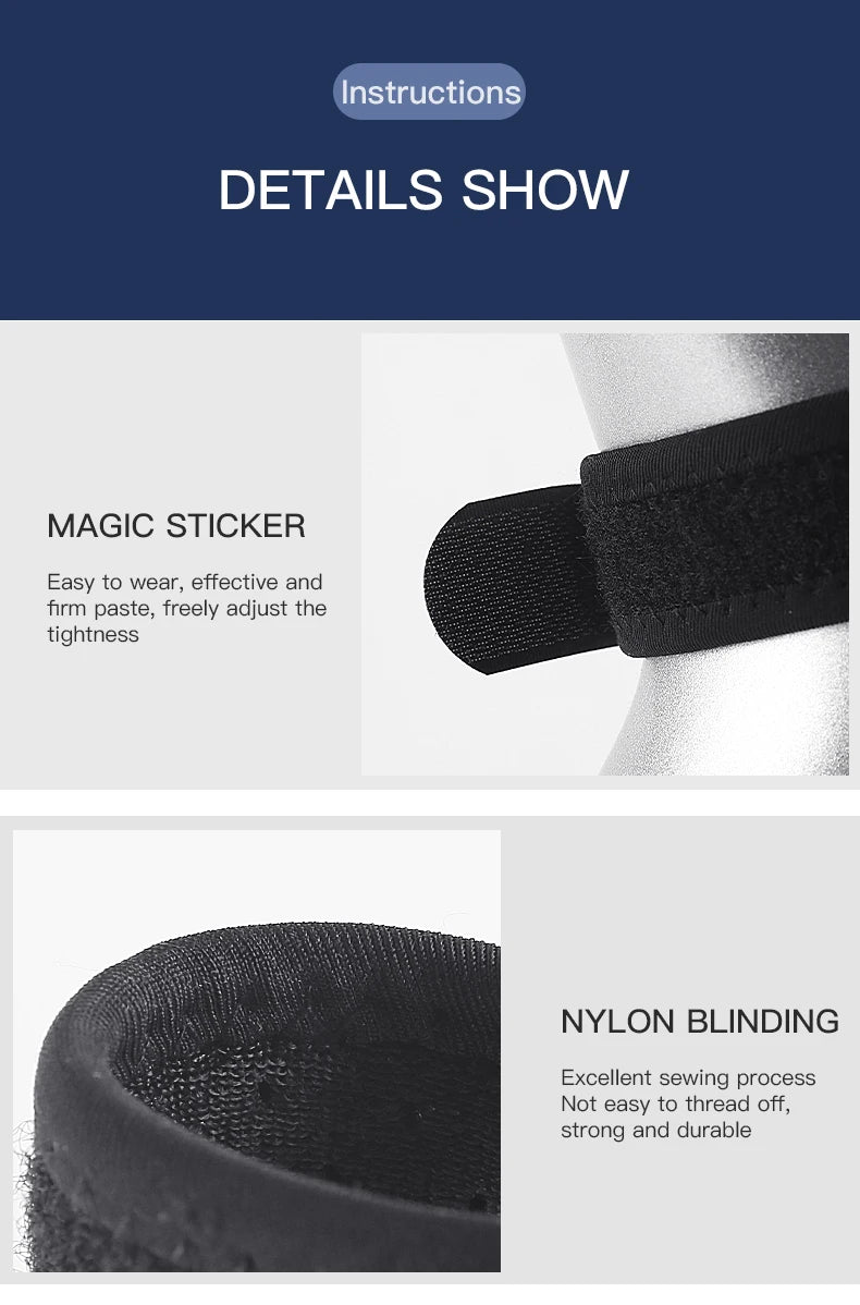 1 Bandeau Rotulien Réglable pour Tendon Rotulien Genouillère